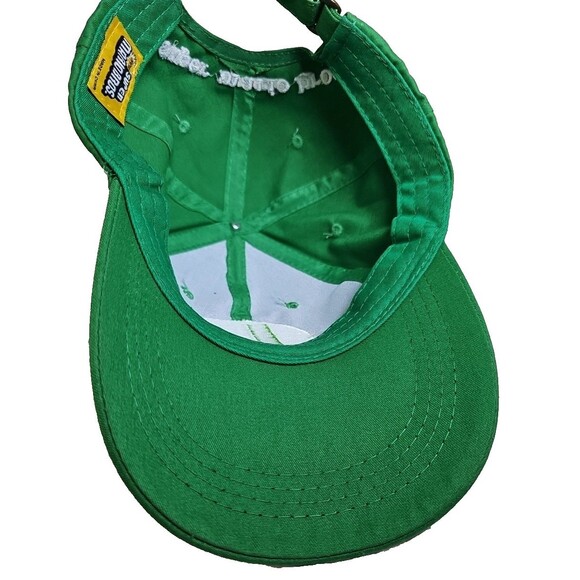 Mario Bros Luigi Hat Green One Size Buckle Adjustable New - Picture 3 of 6